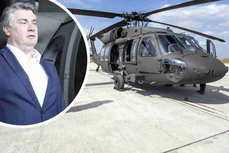 NOVI SKANDAL PREDSJEDNIKA HRVATSKE: Zoran Milanović američkim vojnim helikopterom odletio u…
