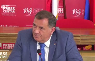 DODIK DIKTIRA PRAVILA IGRE, SCHMIDT JE U PODREĐENOM POLOŽAJU! NIKOLAIDIS ZA HAYAT: RS I SRBIJA IMAJU IDEJU VELIKE SRBIJE