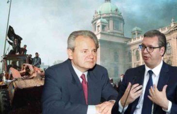 PROPAGANDNI TRIK ILI SLUČAJNOST: Vučić jutros poslao gotovo identičnu poruku kao Miloševićev neposredno pred svrgavanje