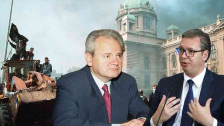 PROPAGANDNI TRIK ILI SLUČAJNOST: Vučić jutros poslao gotovo identičnu poruku kao Miloševićev neposredno pred svrgavanje