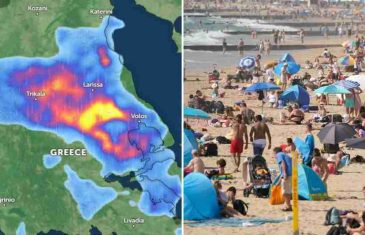 OMEGA BLOK SIJEČE EVROPU, VRIJEME POLUDILO: U Grčkoj i Turskoj apokaliptične poplave, u Britaniji toplotni val…