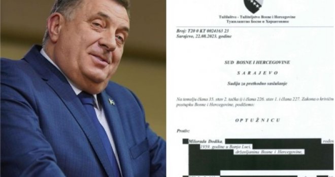 Tužilaštvo BiH javno objavilo optužnicu protiv Milorada Dodika: Evo zašto je tačno optužen predsjednik RS!