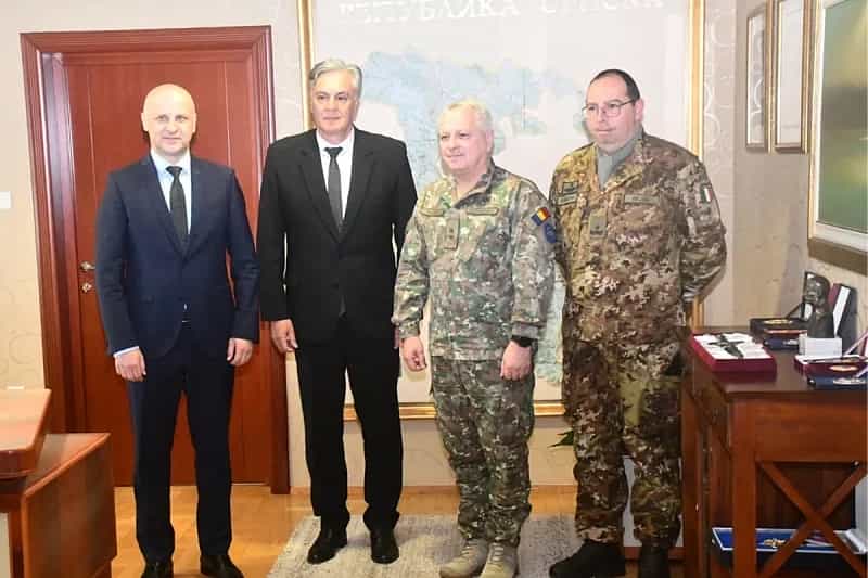 Siniša Karan održao sastanak sa komandantom EUFOR-a Florinom Barbuom, najavljen nastavak saradnje
