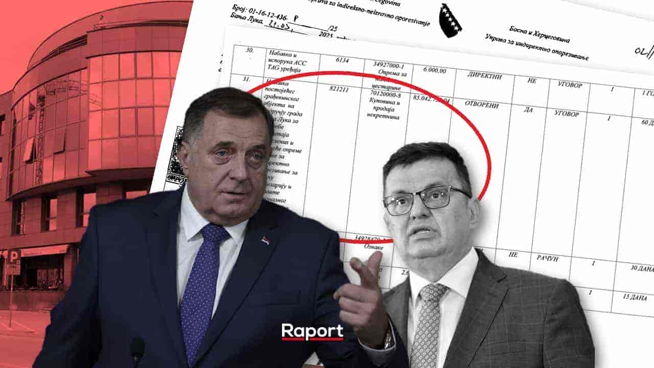 Po Dodikovoj naredbi Tegeltija hitno izmijenio plan javnih nabavki i uvrstio kupovinu kumove zgrade. Sve se desilo isti dan kada je Čović rekao da je SNSD prošlost