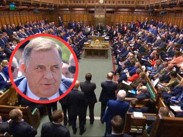 Rasprava u britanskom parlamentu o situaciji u BiH: Dodikovi potezi su opasni za građane u RS-u