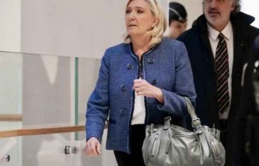 Le Pen u govoru priziva duh Martina Luthera Kinga Jr dok se njene pristalice okupljaju u Parizu: ‘Naša borba će biti mirna borba’