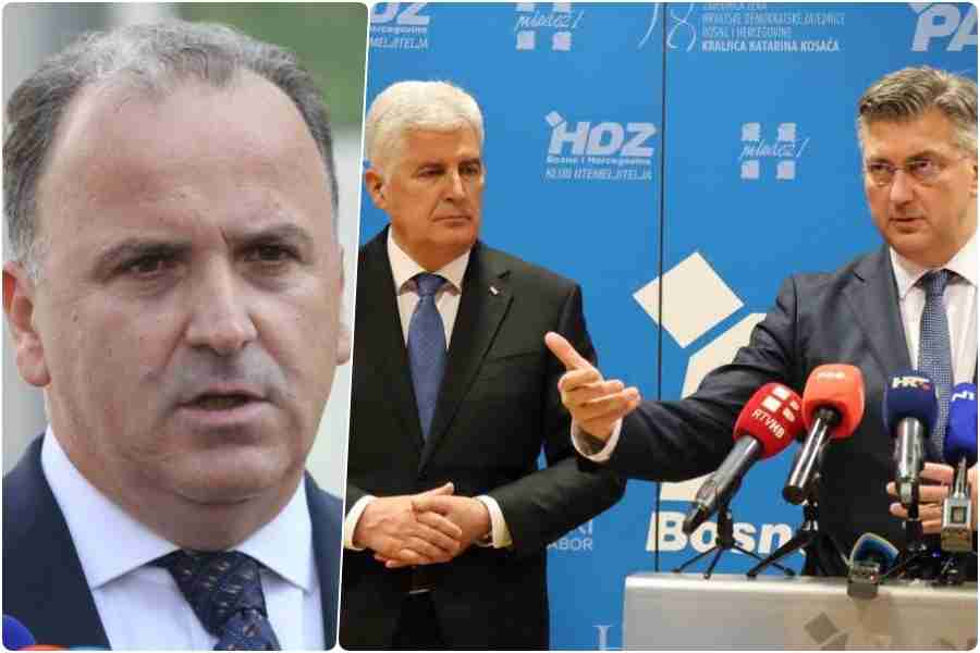 DŽENAN ĐONLAGIĆ UPOZORAVA: HDZ koristi krivično pravni proces i državni puč Milorada Dodika za realizaciju ciljeva tzv. Herceg-Bosne…