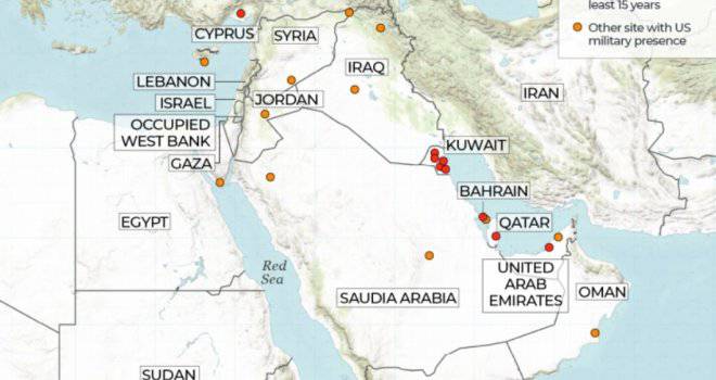Dok Iran prijeti SAD-u: Gdje se sve nalaze američke vojne baze na Bliskom istoku