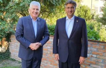 ČOVIĆ SA PLENKOVIĆEM O SITUACIJI U BiH: Treba smiriti političke tenzije, a osobito je važno…