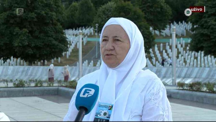 RIJEČI FADILE EFENDIĆ, PREDSJEDNICE UDRUŽENJA “SREBRENIČKE MAJKE”, TREBA PROČITATI I ZAPAMTITI: “Teško onome ko nekog mrzi, on sam sa sobom…”
