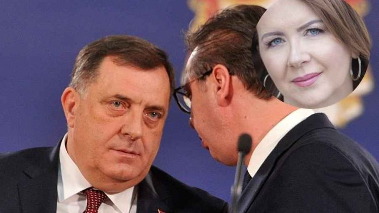 UNIVERZITETSKA PROFESORICA EDINA BEĆIREVIĆ: “Ako padne Dodik, pada i Vučić”