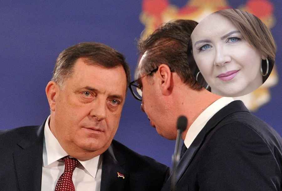 UNIVERZITETSKA PROFESORICA EDINA BEĆIREVIĆ: “Ako padne Dodik, pada i Vučić”