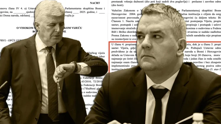 Čović najavio, a Bunoza poslao u proceduru: Ide li VSTV pod “političku šapu”?