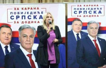 „DA MI IZ BEOGRADA GLASAMO KOD VAS, PA DA ONDA…“: Burne reakcije iz Srbije, nakon istupa Željke Cvijanović…