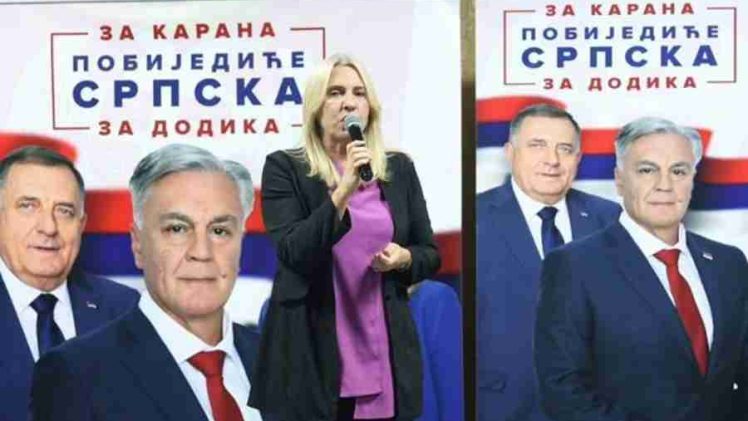 „KOGA SI POBEDILA, VLADU ĐAJIĆA? – JAD I BEDA…“: Oštre reakcije iz Srbije, nakon što je Željka Cvijanović „proglasila pobjedu“…