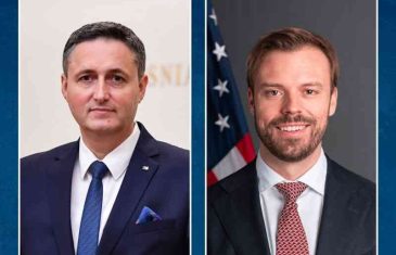 Bećirović sa šefom Biroa za Evropu i Evroaziju State Departmenta: Južna interkonekcija jedan od najvažnijih projekata za BiH