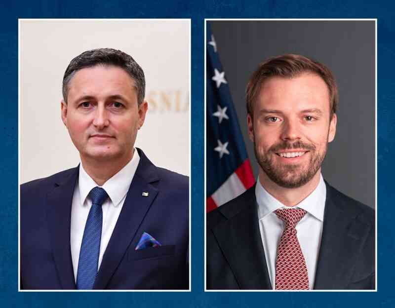 Bećirović sa šefom Biroa za Evropu i Evroaziju State Departmenta: Južna interkonekcija jedan od najvažnijih projekata za BiH Bećirović sa šefom Biroa za Evropu i Evroaziju State Departmenta: Južna interkonekcija jedan od najvažnijih projekata za BiH