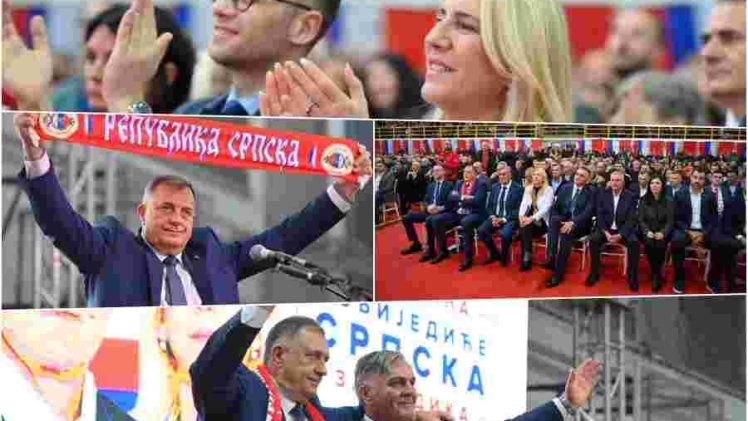 POGLEDI SU GOVORILI VIŠE OD RIJEČI: Utučeni Milorad Dodik izašao pred simpatizere stranke u Bijeljini, nije mu bilo ni do čega…