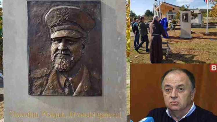 TAHIROVIĆ O SPOMENIKU PRESUĐENOM ZLOČINICU U ČAPLJINI: “Po već ustaljenoj praksi Tužilaštvo će da obustavi istragu protiv anđela”