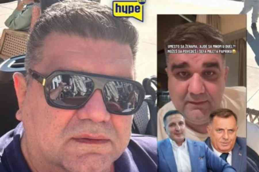 NASTAVLJA SE RAT ACE LUKASA I MILORADA DODIKA: Saša Mirković pozvao – “Ajde majstore, ako si muško, ako imaš hrabrosti…”