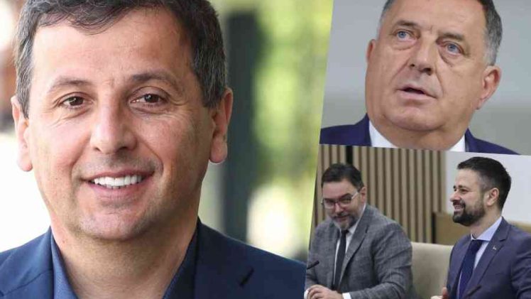 NEBOJŠA VUKANOVIĆ : Proziva zapadne diplomate zbog Čovića i Dodika; “Ako je Dodik siguran zašto se plaši…”