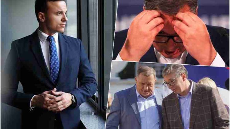 NAIM LEO BEŠIRI, DIREKTOR IEP-a: Aleksandar Vučić autoritarno vlada nepismenim narodom, sjetite se haosa u Potočarima…