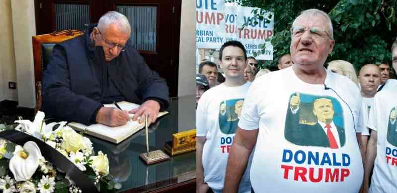 Šešelj između Trumpa i Khameneija: Skinuo kokardu, pa nabacio turban