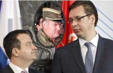 Miloševićev portparol, Vučićev potrčko, negator genocida: Dačić se zahvalio Mladiću