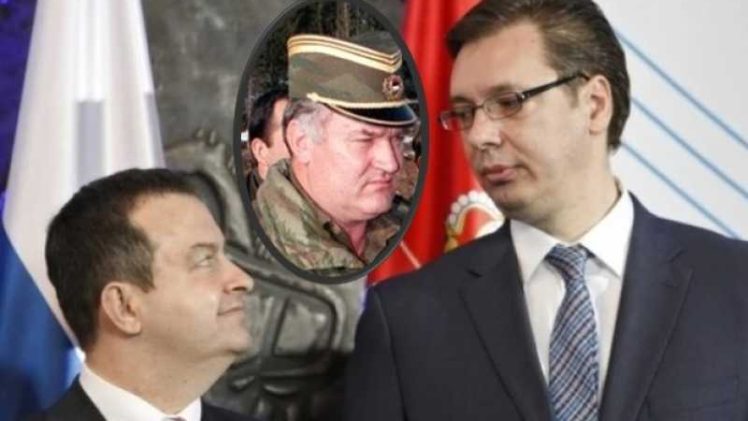 Miloševićev portparol, Vučićev potrčko, negator genocida: Dačić se zahvalio Mladiću