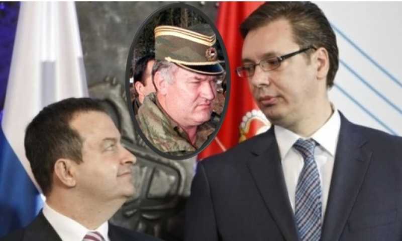 Miloševićev portparol, Vučićev potrčko, negator genocida: Dačić se zahvalio Mladiću