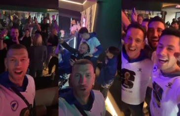 “Volim te Željo”: Džeko pobjedu Zmajeva slavio uz kultnu “Grbavicu”