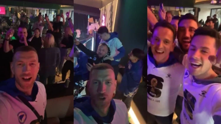 “Volim te Željo”: Džeko pobjedu Zmajeva slavio uz kultnu “Grbavicu”