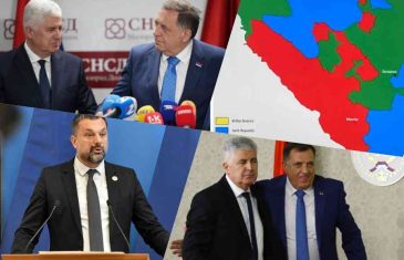 SVE JE SPREMNO ZA PODJELU: Milorad Dodik i Dragan Čović idu do kraja, u čiji „rog“ puše Elmedin Konaković…