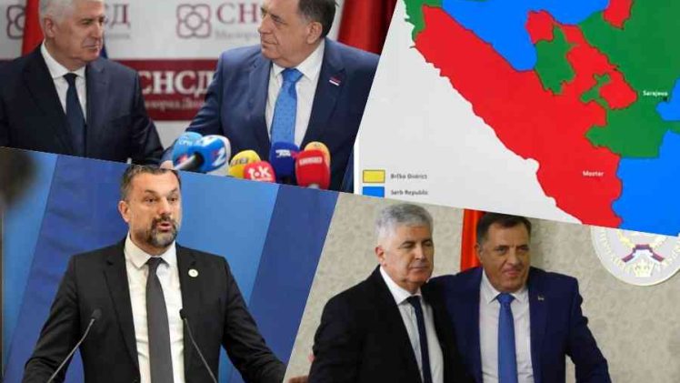 SVE JE SPREMNO ZA PODJELU: Milorad Dodik i Dragan Čović idu do kraja, u čiji „rog“ puše Elmedin Konaković…