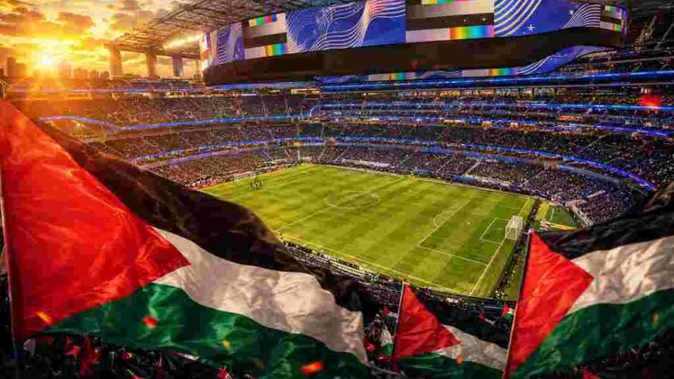 Više navijača na Svjetskom prvenstvu suočilo se s oduzimanjem palestinskih zastava unatoč FIFA-inim pravilima koja ih dopuštaju.