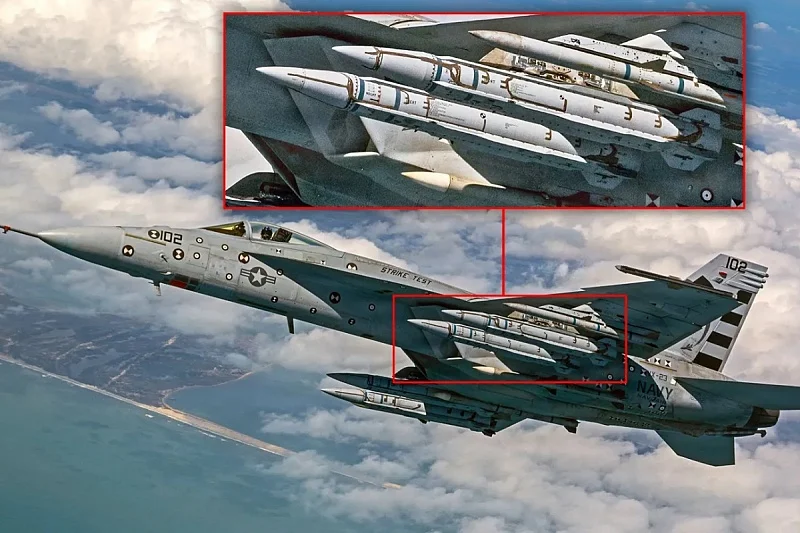Otkriveno novo moćno oružje Američke mornarice: Predstavljen ranije tajni projektil ekstremnog dometa AIM-424 “Zloba”
